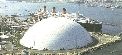 415' diameter Spruce Goose geodesic dome in Long Beach, CA built by Temcor, Inc.